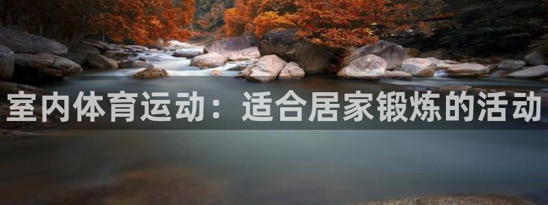 JJB竞技宝官方正版app新能源：室内体育运动：适合