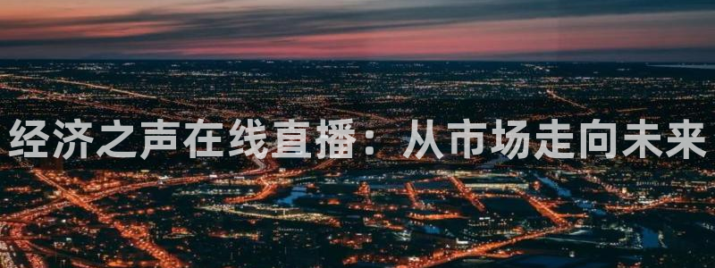 蓝鲸直播下载地址：经济之声在线直播：从市场走向未来