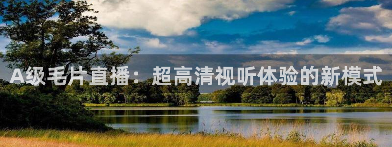 蓝鲸直播现在叫什么：A级毛片直播：超高清视听体验的新模式